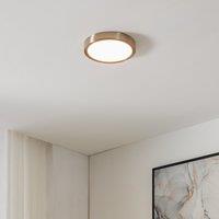 EGLO Fueva-Z Round Flush Wall & Ceiling Light Satin Nickel