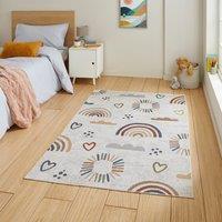 Vida Rainbow Sun Washable Rug