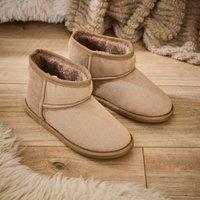 Ladies Microsuede Boots