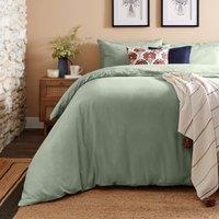 Simply Brushed Cotton Duvet Cover and Pillowcase Set