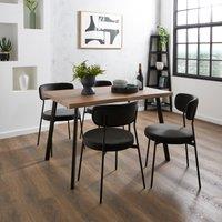 Tiarna 4-6 Seater Wave Edge Dining Table