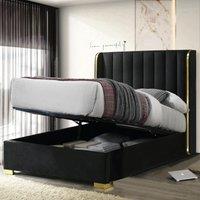 Phoenix Ottoman Bed Frame, Velvet