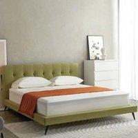 Tyron Bed Frame, Velvet
