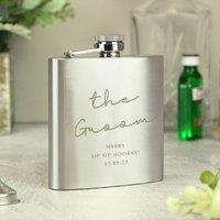 Personalised Any Message Hip Flask