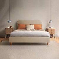 Silentnight Fara Bed Frame, Woven Fabric