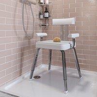 Croydex Serenity White Shower Chair White