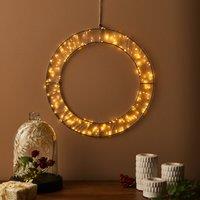 200 LED Light Up Wreath