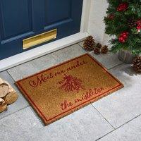 Mistletoe Coir Outdoor Doormat