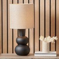 Aaliyah Curved Bottle Ceramic Table Lamp