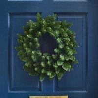 Plain Green Fir Tip Wreath