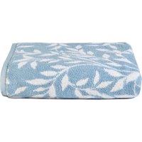 Dreams and Drapes Sandringham Blue Towel Light Blue/White