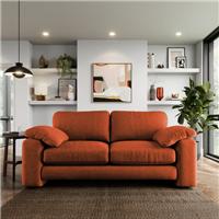 Magnus Vintage Soft Chenille 3 Seater Sofa