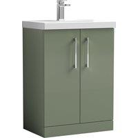 Arno Floor Standing 2 Door Vanity Unit with Basin