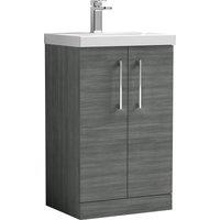 Arno Floor Standing 2 Door Vanity Unit with Basin