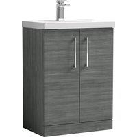 Arno Floor Standing 2 Door Vanity Unit with Basin