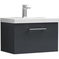 Arno Wall Mounted 1 Drawer Vanity Unit with Basin