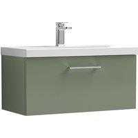 Arno Wall Mounted 1 Drawer Vanity Unit with Basin