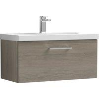 Arno Wall Mounted 1 Drawer Vanity Unit with Basin