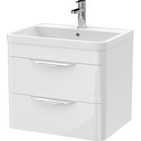 Parade Wall Mounted Vanity Unit with Polymarble Basin