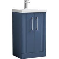 Deco Floor Standing 2 Door Vanity Unit with Basin