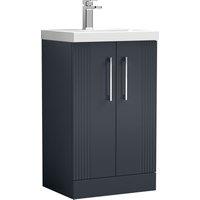 Deco Floor Standing 2 Door Vanity Unit with Basin