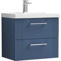 Deco Wall Mounted 2 Drawer Vanity Unit with Basin