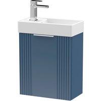 Deco Compact Wall Mounted Vanity Unit with Basin