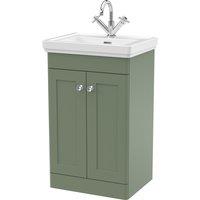 Classique Floor Standing 2 Door Vanity Unit with Basin