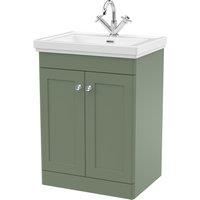 Classique Floor Standing 2 Door Vanity Unit with Basin