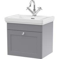 Classique Wall Mounted 1 Drawer Vanity Unit with Basin