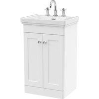 Classique Floor Standing 2 Door Vanity Unit with Basin