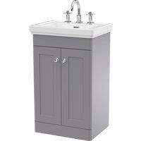 Classique Floor Standing 2 Door Vanity Unit with Basin