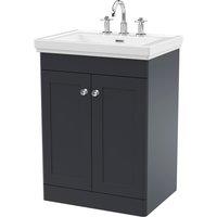 Classique Floor Standing 2 Door Vanity Unit with Basin