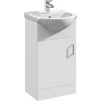 Mayford 1 Door Vanity Unit with Round Basin