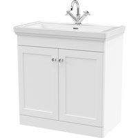 Classique Floor Standing 2 Door Vanity Unit with Basin