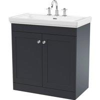 Classique Floor Standing 2 Door Vanity Unit with Basin