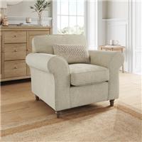 Flori Soft Chenille Armchair