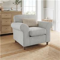 Flori Soft Chenille Armchair
