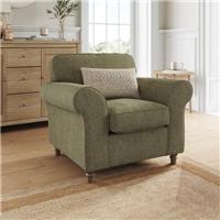 Flori Soft Chenille Armchair