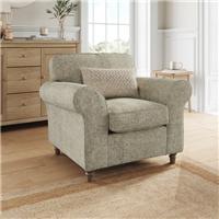 Flori Chunky Chenille Armchair
