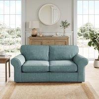 Flori Tonal Plush Chenille 2 Seater Sofa Bed
