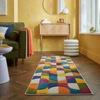 Chacha Checkerboard Runner MultiColoured