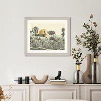 Cedar & Sage Light of Day Hare Framed Print