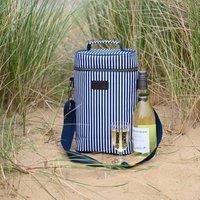 Three Rivers Insulated 2 Bottle Carrier Blue