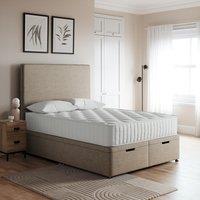 Luxury End Ottoman Base, Linen