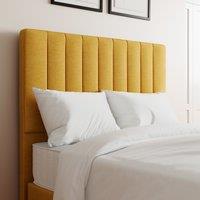 Luxury Linen Vertical Stripe Headboard