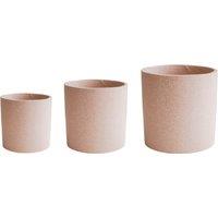 Set of 3 Valetta Terrazzo Plant Pots