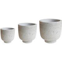 Ivyline Set of 3 Seattle Plant Pots