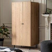 Aubourn 2 Door Wardrobe Brown