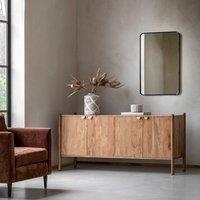 Canley 4 Door Sideboard Brown